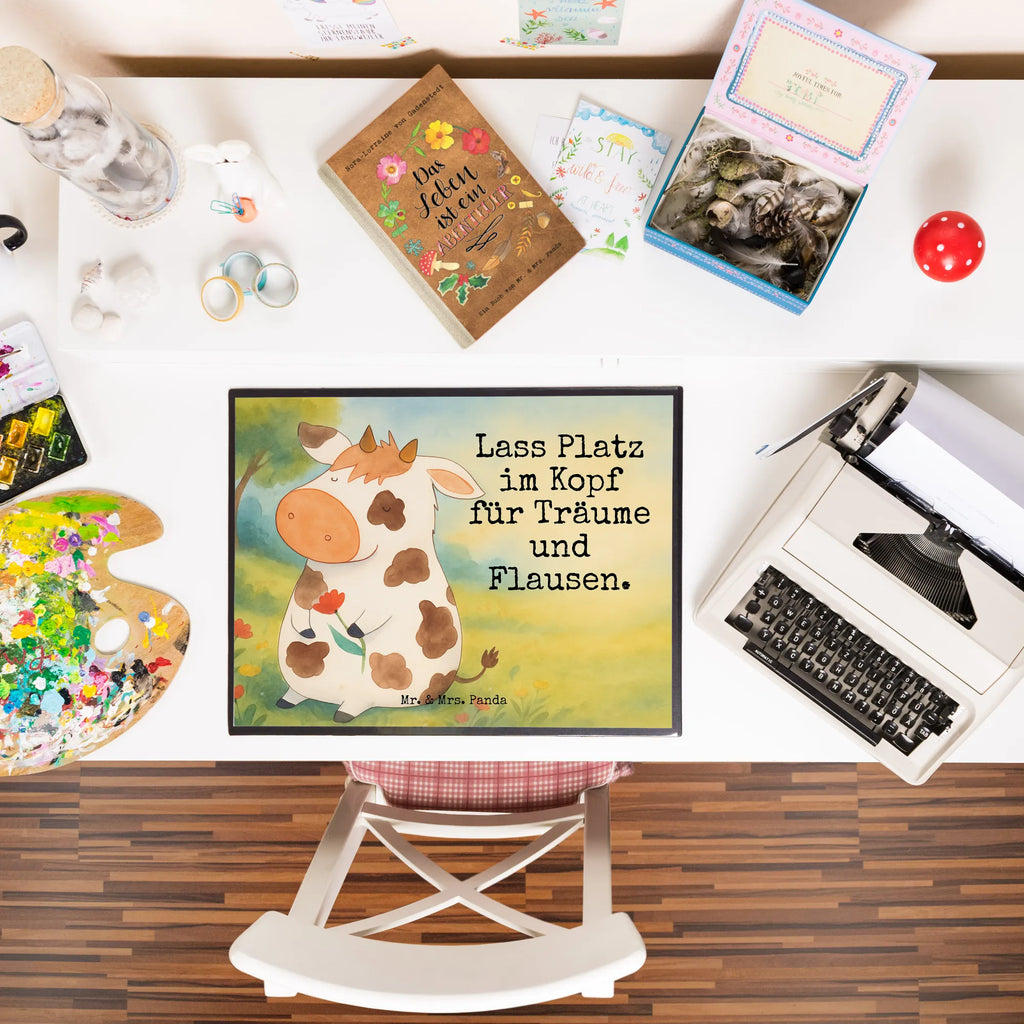 Schreibtischunterlage Kuh Design