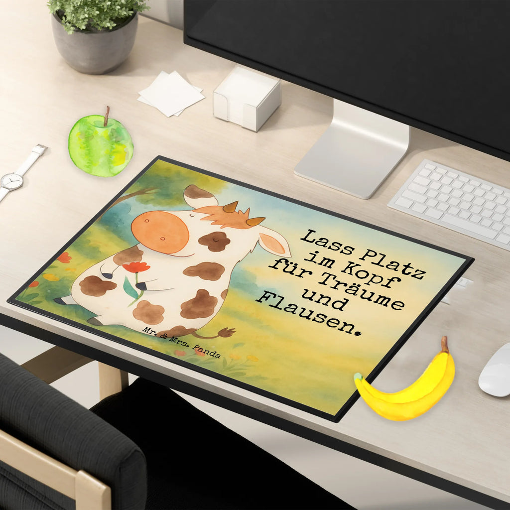 Schreibtischunterlage Kuh Design