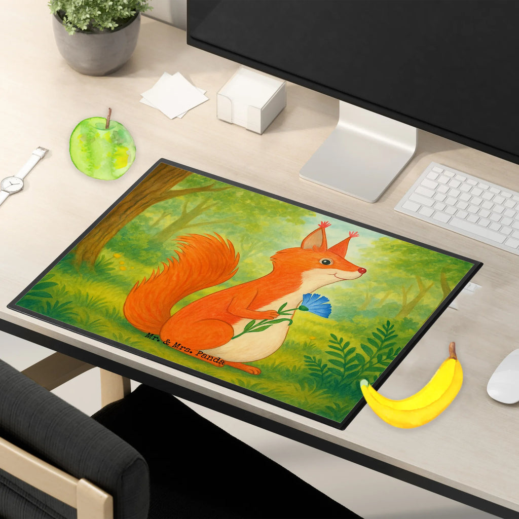 Schreibtischunterlage Eichhörnchen Blume Design Schreibunterlage, Schreibtischauflage, Bürobedarf, Büroartikel, Schreibwaren, Schreibtisch Unterlagen, Schreibtischunterlage Groß, Tiermotive, Gute Laune, lustige Sprüche, Tiere, Eichhörnchen, Eichhorn, Spruch positiv, Lachen, Spaß, Motivation Sprüche, Motivation Bilder, glücklich Spruch, Spruch Deko