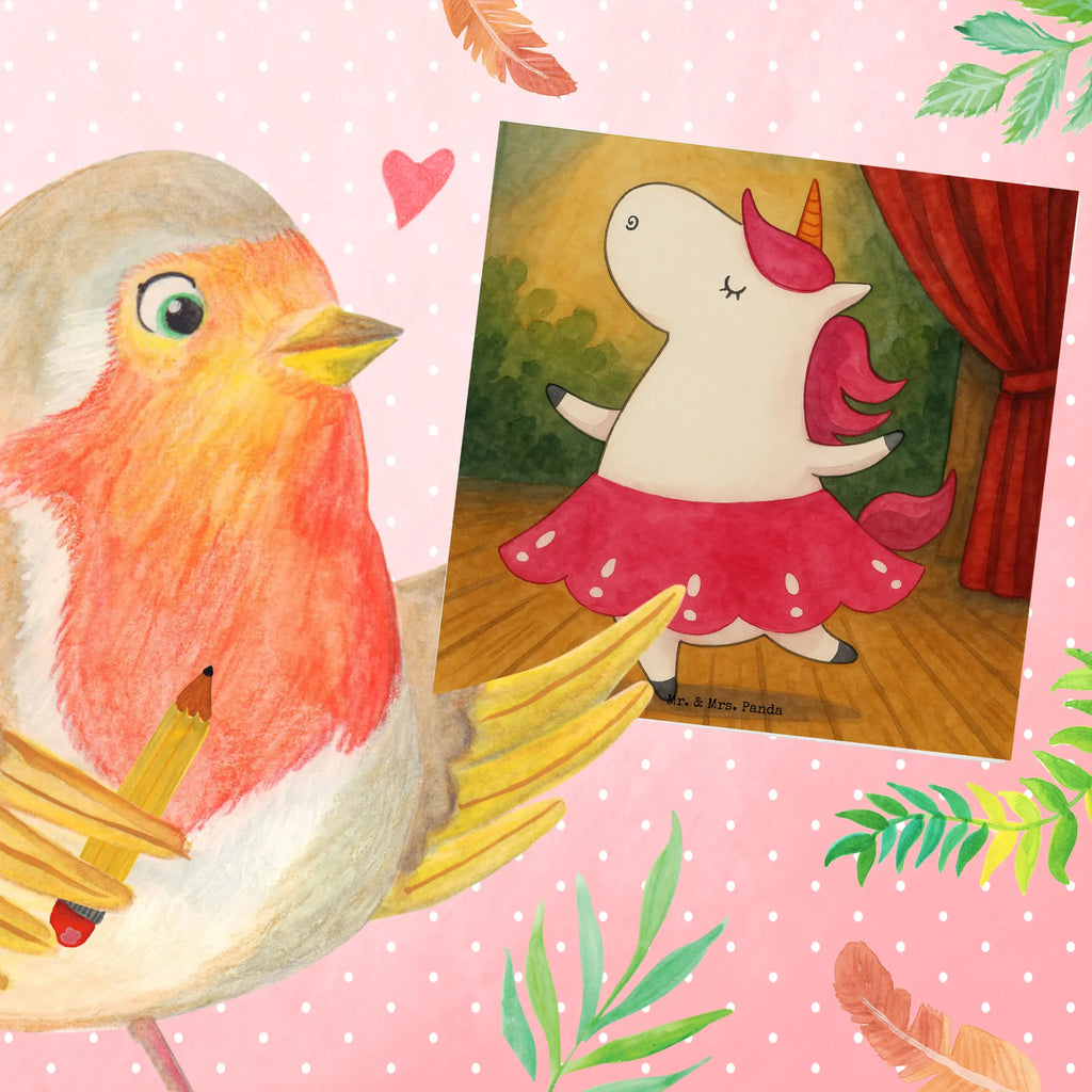 Deluxe Card unicorn ballerina Design Karte, Grußkarte, Klappkarte, Einladungskarte, Glückwunschkarte, Hochzeitskarte, Geburtstagskarte, Hochwertige Grußkarte, Hochwertige Klappkarte, Einhorn, Einhörner, Einhorn Deko, Unicorn, Tanzen, Ballerina, Party, Wohnung, Spaß, Feiern, Geburtstag, Tänzerin, Lebenslust, Lebensfreude