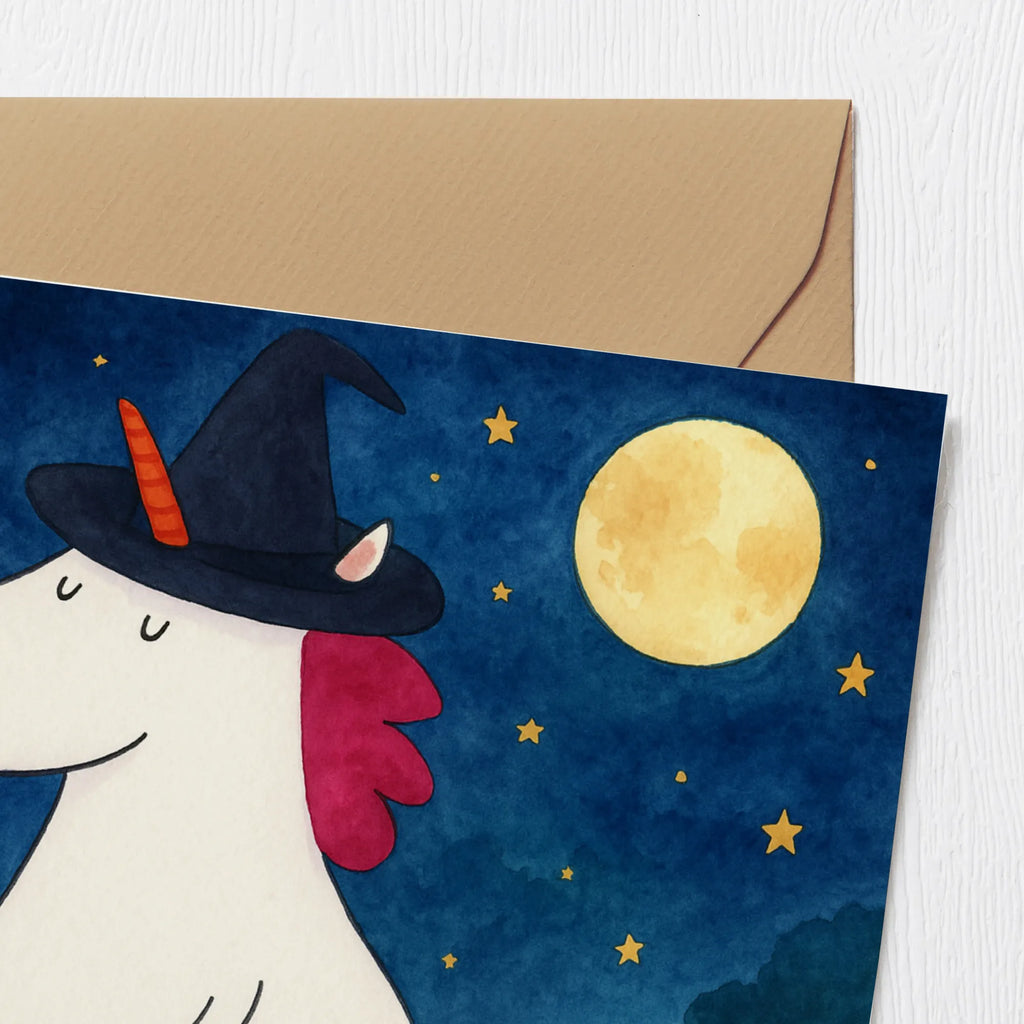 Deluxe Card unicorn Witch Design Karte, Grußkarte, Klappkarte, Einladungskarte, Glückwunschkarte, Hochzeitskarte, Geburtstagskarte, Hochwertige Grußkarte, Hochwertige Klappkarte, Einhorn, Einhörner, Einhorn Deko, Unicorn, Frau, Ehefrau, Hexe, Teufel, Engel, Verrückte, Freundin, Leben, Zicke