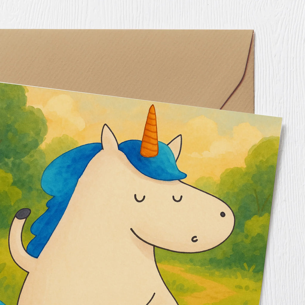Deluxe Card unicorn Man Design Karte, Grußkarte, Klappkarte, Einladungskarte, Glückwunschkarte, Hochzeitskarte, Geburtstagskarte, Hochwertige Grußkarte, Hochwertige Klappkarte, Einhorn, Einhörner, Einhorn Deko, Unicorn, cool, Mann, Freundin, Familie, bester Freund, BFF, Party, hübsch, beste