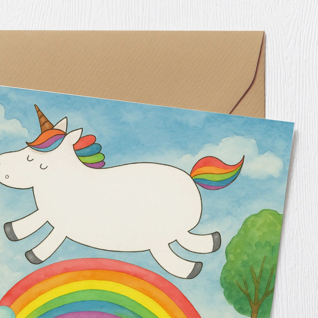 Deluxe Card unicorn rainbow Design Karte, Grußkarte, Klappkarte, Einladungskarte, Glückwunschkarte, Hochzeitskarte, Geburtstagskarte, Hochwertige Grußkarte, Hochwertige Klappkarte, Einhorn, Einhörner, Einhorn Deko, Unicorn, Regenbogen, Glitzer, Einhornpower, Erwachsenwerden, Einhornautobahn