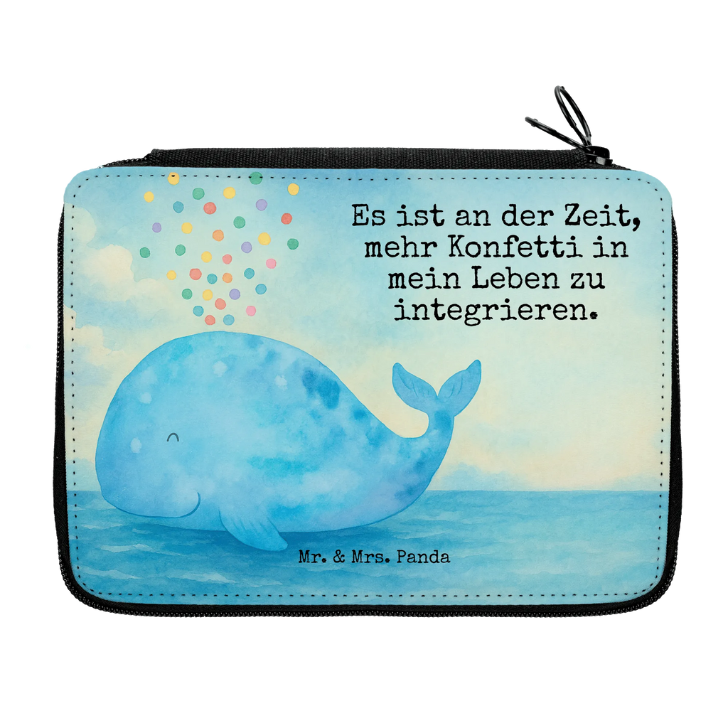 Leather folder whale confetti Design Federmappe, Stiftetasche, Stifte Etui, Schule, Einschulung, Geschenk, Kind, Schüler, Schülerin, Stifterolle, Federmäppchen, Motiv, Grundschule, Federmäppchen bedruckt, Büro Stifte Etui, Bestückte Federmappe, Kinder Federmappe, Federmappe Einschulung, Meerestiere, Meer, Urlaub, Wal, Konfetti, Wale, Motivation, Neuanfang, Trennung, Diät, Abnehmen, Neustart, Lebensabschnitt, Geburtstag