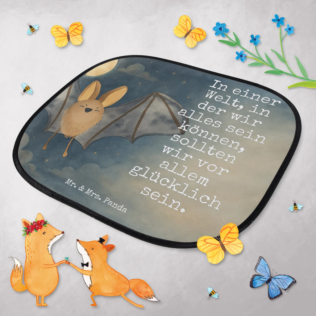 Sonnenschutz für Auto Fledermaus Flügel Design