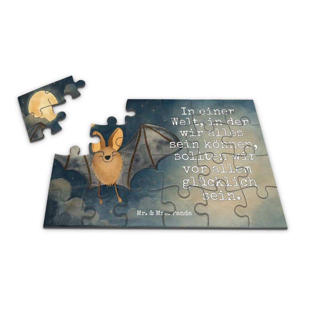 Puzzle Fledermaus Flügel Design Puzzle, Tiermotive, Gute Laune, lustige Sprüche, Tiere