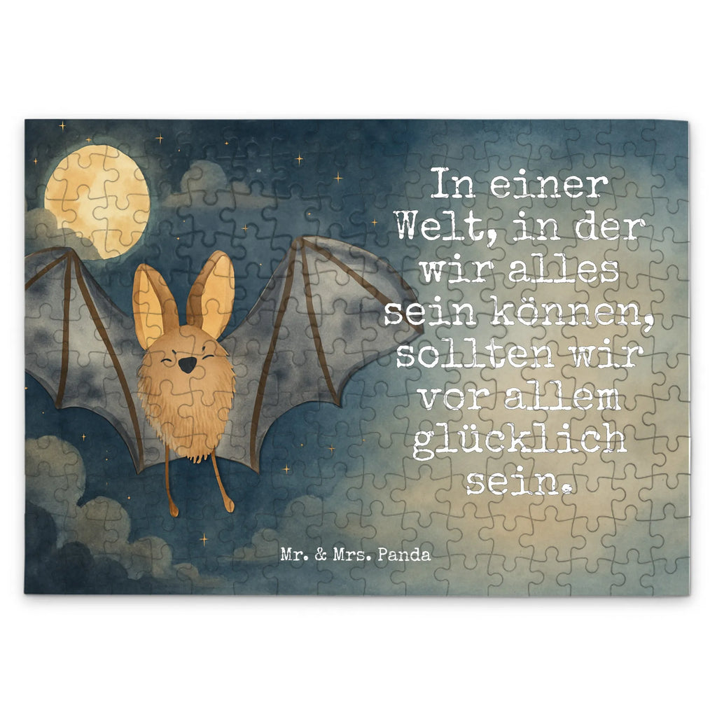 Puzzle Fledermaus Flügel Design Puzzle, Tiermotive, Gute Laune, lustige Sprüche, Tiere