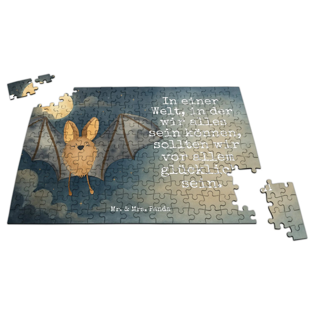 Puzzle Fledermaus Flügel Design Puzzle, Tiermotive, Gute Laune, lustige Sprüche, Tiere