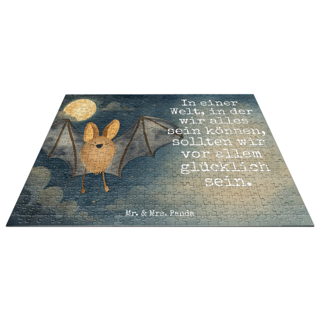 Puzzle Fledermaus Flügel Design Puzzle, Tiermotive, Gute Laune, lustige Sprüche, Tiere