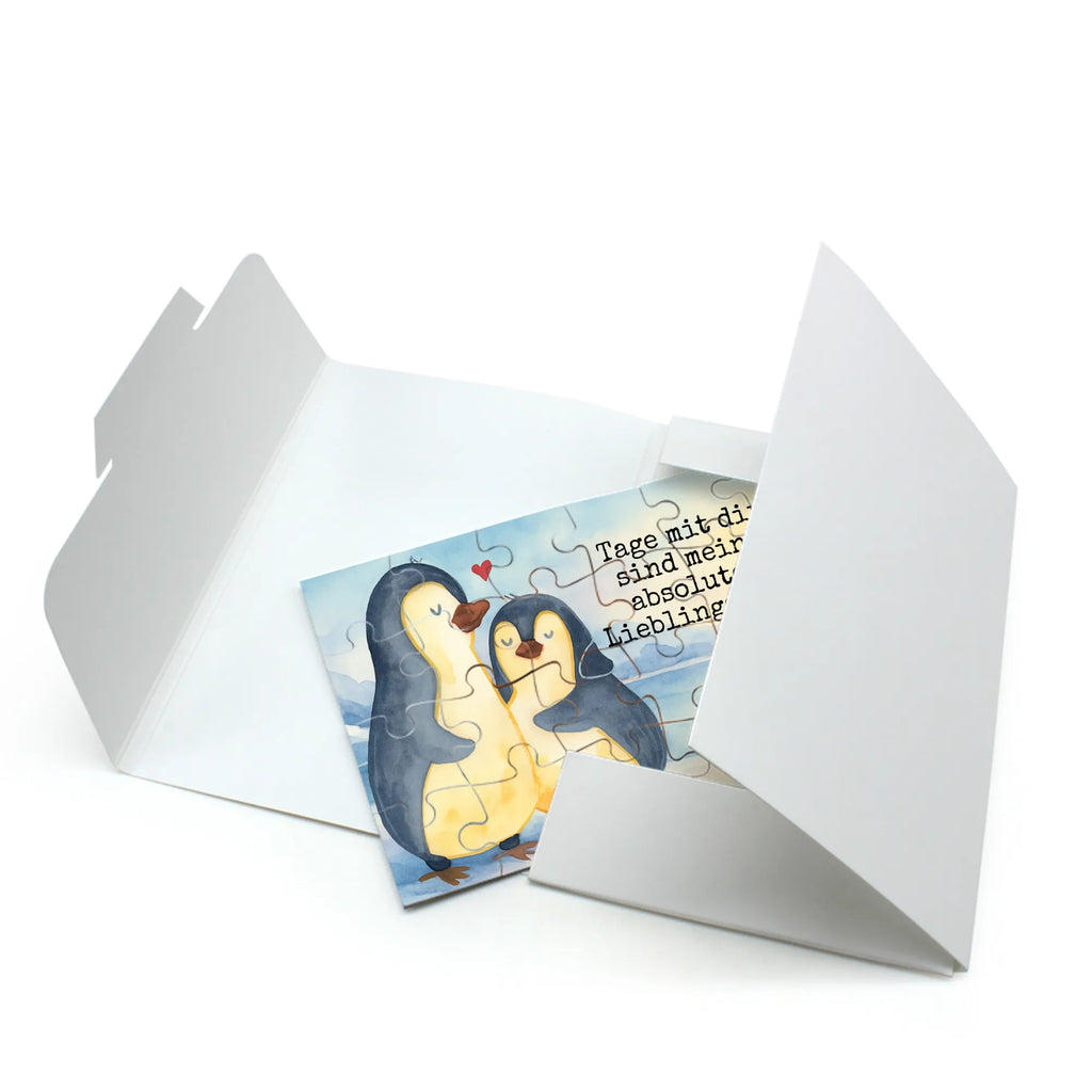 Puzzle Pinguin umarmen Design Puzzle, Pinguin, Liebe, Liebespaar, Liebesbeweis, Liebesgeschenk, Verlobung, Jahrestag, Hochzeitstag, Hochzeit, Hochzeitsgeschenk