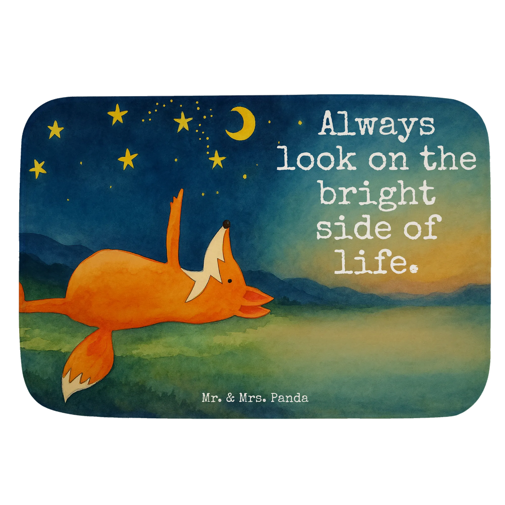 Bath mat Fox Stars Design Badematte, Badteppich, Duschvorleger, Badezimmerteppich, Badezimmermatte, Badvorleger, Duschmatte, Duschteppich, Badteppiche, Badgarnitur, Badematten, Teppich Badezimmer, Badezimmermatten, Fuchs, Füchse, tröstende Worte, Spruch positiv, Spruch schön, Romantik, Always Look on the Bright Side of Life