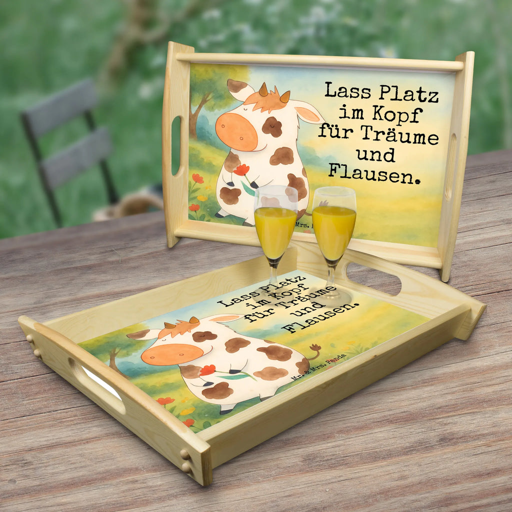 Serviertablett Kuh Design