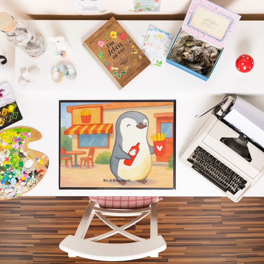 Schreibtischunterlage Pinguin Pommes Design Schreibunterlage, Schreibtischauflage, Bürobedarf, Büroartikel, Schreibwaren, Schreibtisch Unterlagen, Schreibtischunterlage Groß, Liebe, Partner, Freund, Freundin, Ehemann, Ehefrau, Heiraten, Verlobung, Heiratsantrag, Liebesgeschenk, Jahrestag, Hocheitstag, Valentinstag, Geschenk für Frauen, Hochzeitstag, Mitbringsel, Geschenk für Freundin, Geschenk für Partner, Liebesbeweis, für Männer, für Ehemann