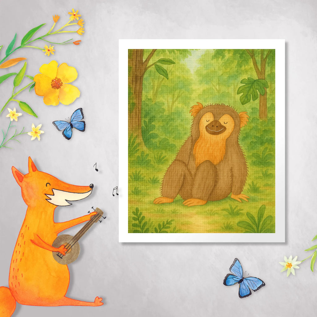 Diamond Painting Monkey Design Africa, self-esteem, respect, self-love, monkeys, love, selfcare, self-confidence, monkey, motivation