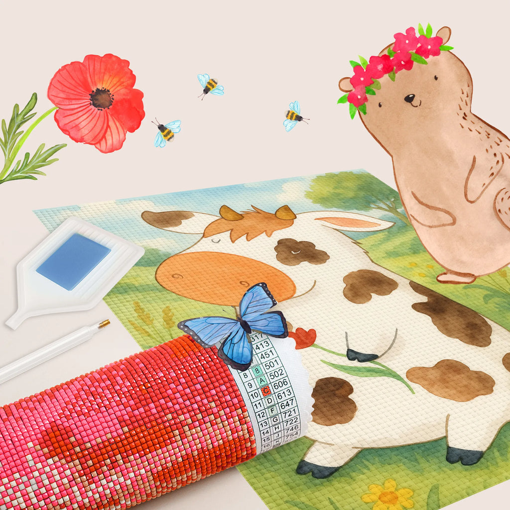 Diamond Painting Cow Design farm, farm animals, animals, dreams, saying, yard, nonsense, milk, dairy cow, magic, cow, cows, motivtion