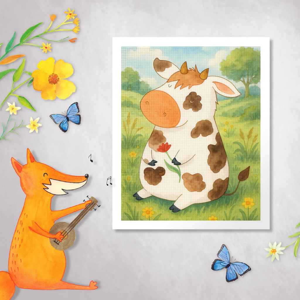 Diamond Painting Cow Design farm, farm animals, animals, dreams, saying, yard, nonsense, milk, dairy cow, magic, cow, cows, motivtion