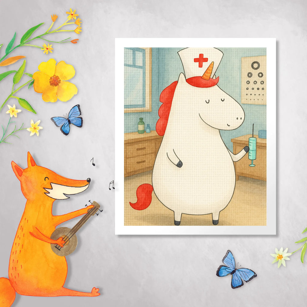 Diamond Painting Einhorn Krankenschwester Design DIY, Kristallbild, Kreativität, Diamond Painting, Einhorn, Einhörner, Einhorn Deko, Unicorn, Ärztin Geschenk, Krankenhaus, Krankenpflegerin, Krankenpfleger Geschenk, Krankenschwester Dankeschön, Krankenschwester Geschenk