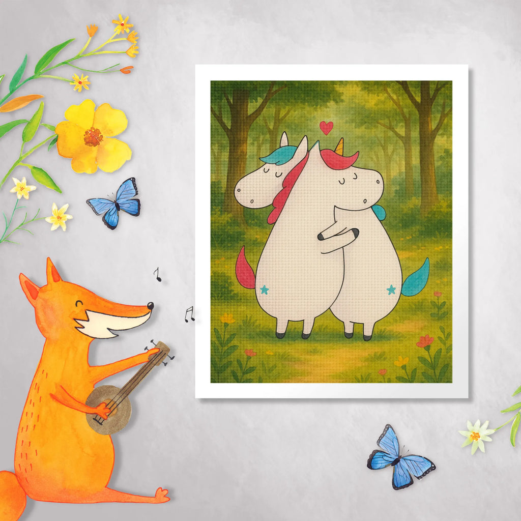 Diamond Painting unicorn communication Design unicorn, unicorns, valentine, witty, gift, present, marriage, Unicorn, funny, Thank you, saying, partner, love, valentine's day