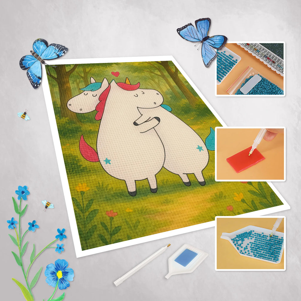 Diamond Painting unicorn communication Design unicorn, unicorns, valentine, witty, gift, present, marriage, Unicorn, funny, Thank you, saying, partner, love, valentine's day