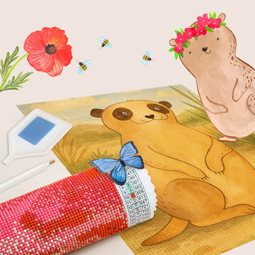 Diamond Painting Meerkat Design Africa, Meerkat, World trip, Traveling, Travel, Africa trip, Road trip, Saying