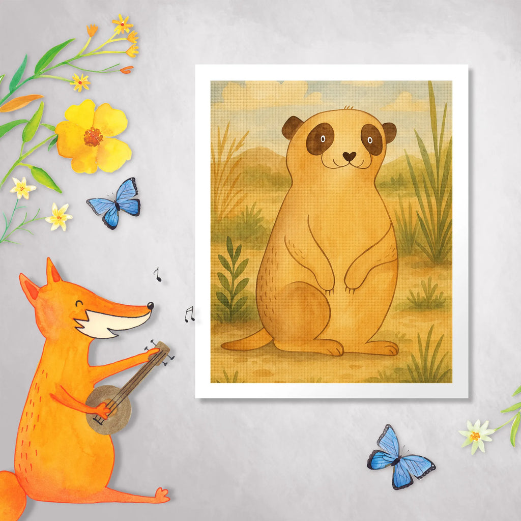 Diamond Painting Meerkat Design Africa, Meerkat, World trip, Traveling, Travel, Africa trip, Road trip, Saying