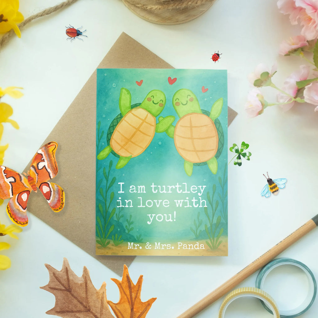 Greetings card turtles Pair Design Grußkarte, Klappkarte, Einladungskarte, Glückwunschkarte, Hochzeitskarte, Geburtstagskarte, Karte, Ansichtskarten, Liebe, Partner, Freund, Freundin, Ehemann, Ehefrau, Heiraten, Verlobung, Heiratsantrag, Liebesgeschenk, Jahrestag, Hocheitstag, Valentinstag, Geschenk für Frauen, Hochzeitstag, Mitbringsel, Geschenk für Freundin, Geschenk für Partner, Liebesbeweis, für Männer, für Ehemann