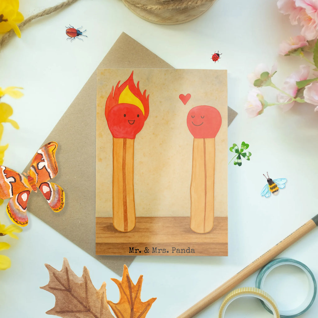 Grußkarte Streichhölzer Design Grußkarte, Klappkarte, Einladungskarte, Glückwunschkarte, Hochzeitskarte, Geburtstagskarte, Karte, Ansichtskarten, Liebe, Partner, Freund, Freundin, Ehemann, Ehefrau, Heiraten, Verlobung, Heiratsantrag, Liebesgeschenk, Jahrestag, Hocheitstag, Streichhölzer