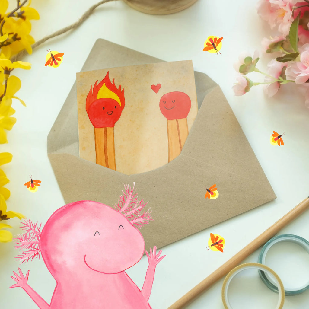 Grußkarte Streichhölzer Design Grußkarte, Klappkarte, Einladungskarte, Glückwunschkarte, Hochzeitskarte, Geburtstagskarte, Karte, Ansichtskarten, Liebe, Partner, Freund, Freundin, Ehemann, Ehefrau, Heiraten, Verlobung, Heiratsantrag, Liebesgeschenk, Jahrestag, Hocheitstag, Streichhölzer