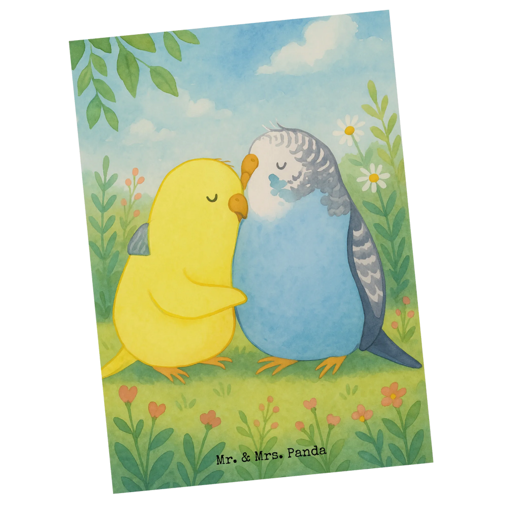 Postkarte Wellensittich Liebe Design Postkarte, Karte, Geschenkkarte, Grußkarte, Einladung, Ansichtskarte, Geburtstagskarte, Einladungskarte, Dankeskarte, Ansichtskarten, Einladung Geburtstag, Einladungskarten Geburtstag, Liebe, Partner, Freund, Freundin, Ehemann, Ehefrau, Heiraten, Verlobung, Heiratsantrag, Liebesgeschenk, Jahrestag, Hocheitstag, Vögel, Wellensittich, Nähe, Kuscheln, Vertrauen