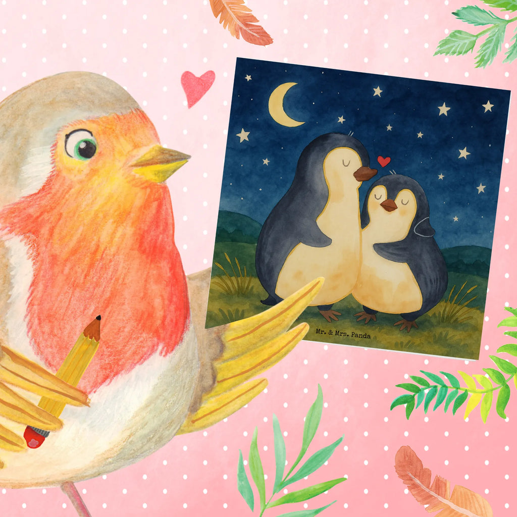 Deluxe Card penguins Fall asleep Design Karte, Grußkarte, Klappkarte, Einladungskarte, Glückwunschkarte, Hochzeitskarte, Geburtstagskarte, Hochwertige Grußkarte, Hochwertige Klappkarte, Liebe, Partner, Freund, Freundin, Ehemann, Ehefrau, Heiraten, Verlobung, Heiratsantrag, Liebesgeschenk, Jahrestag, Hocheitstag, Valentinstag, Geschenk für Frauen, Hochzeitstag, Mitbringsel, Geschenk für Freundin, Geschenk für Partner, Liebesbeweis, für Männer, für Ehemann