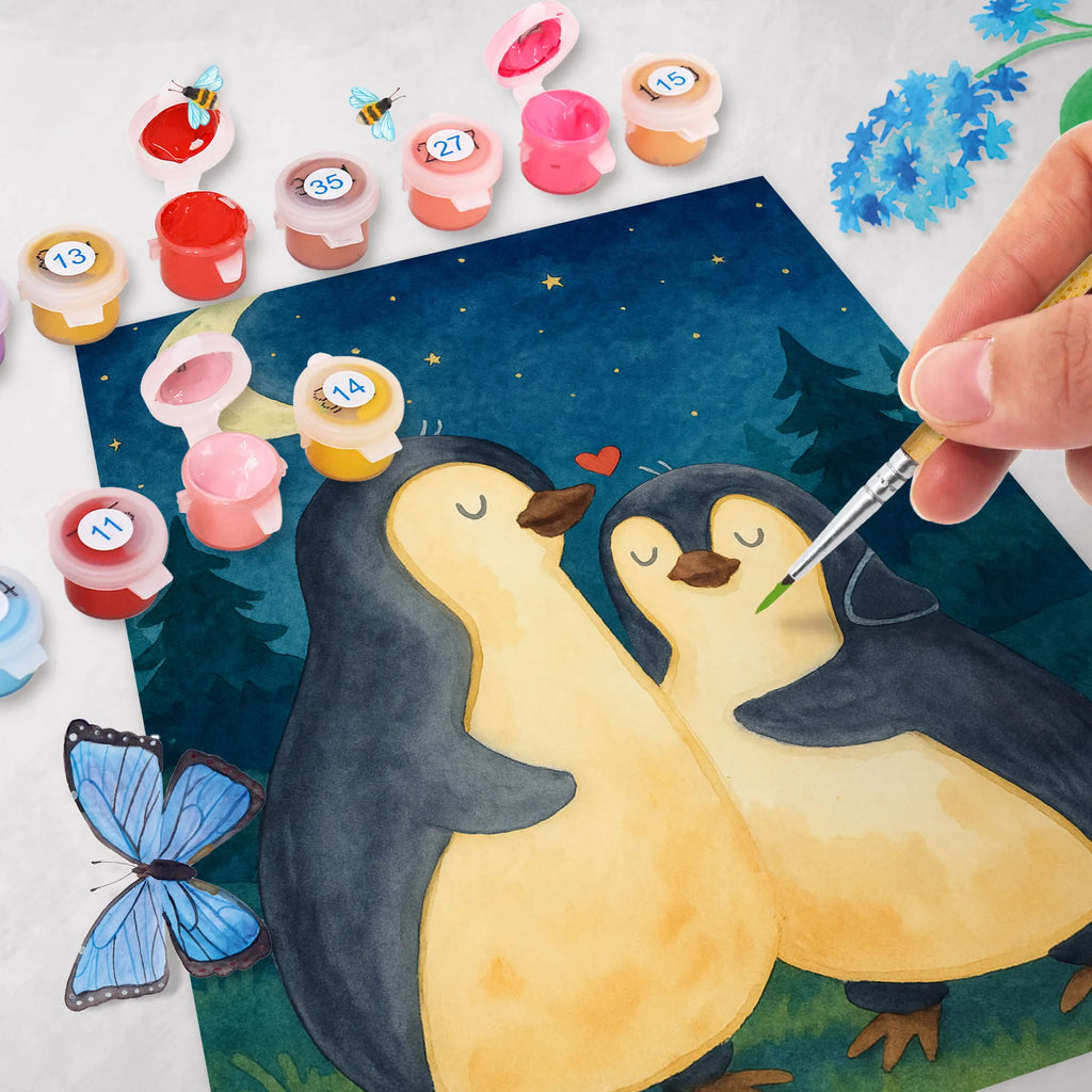 Malen nach Zahlen Pinguine Einschlafen Design Ausmalbild, Malen nach Zahlen, Kunstwerk, Liebe, Partner, Freund, Freundin, Ehemann, Ehefrau, Heiraten, Verlobung, Heiratsantrag, Liebesgeschenk, Jahrestag, Hocheitstag, für Ehemann, Liebesbeweis, Valentinstag, Geschenk für Freundin, Hochzeitstag, Geschenk für Partner, für Männer, Geschenk für Frauen, Mitbringsel