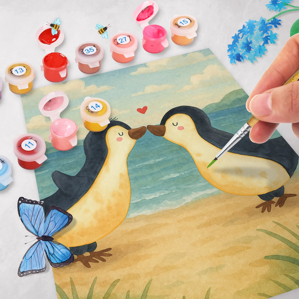 Malowanie według numerów Pingwiny Pocałunek Design Malen nach Zahlen, Ausmalbild, Kunstwerk, Liebe, Partner, Freund, Freundin, Ehemann, Ehefrau, Heiraten, Verlobung, Heiratsantrag, Liebesgeschenk, Jahrestag, Hocheitstag, Valentinstag, für Männer, für Ehemann, Liebesbeweis, Geschenk für Frauen, Hochzeitstag, Geschenk für Freundin, Mitbringsel, Geschenk für Partner