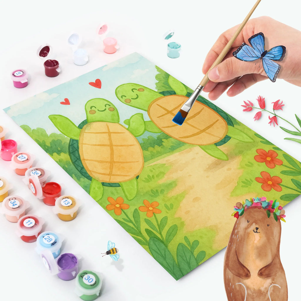 Malowanie według numerów żółwie para Design DIY, Malen nach Zahlen, Bastelidee, Künstler, Malen, Kunstwerk, Kreativität, Ausmalbild, Baseln, Liebe, Partner, Freund, Freundin, Ehemann, Ehefrau, Heiraten, Verlobung, Heiratsantrag, Liebesgeschenk, Jahrestag, Hocheitstag, Valentinstag, Hochzeitstag, für Männer, Mitbringsel, Geschenk für Partner, Geschenk für Freundin, Geschenk für Frauen, für Ehemann, Liebesbeweis