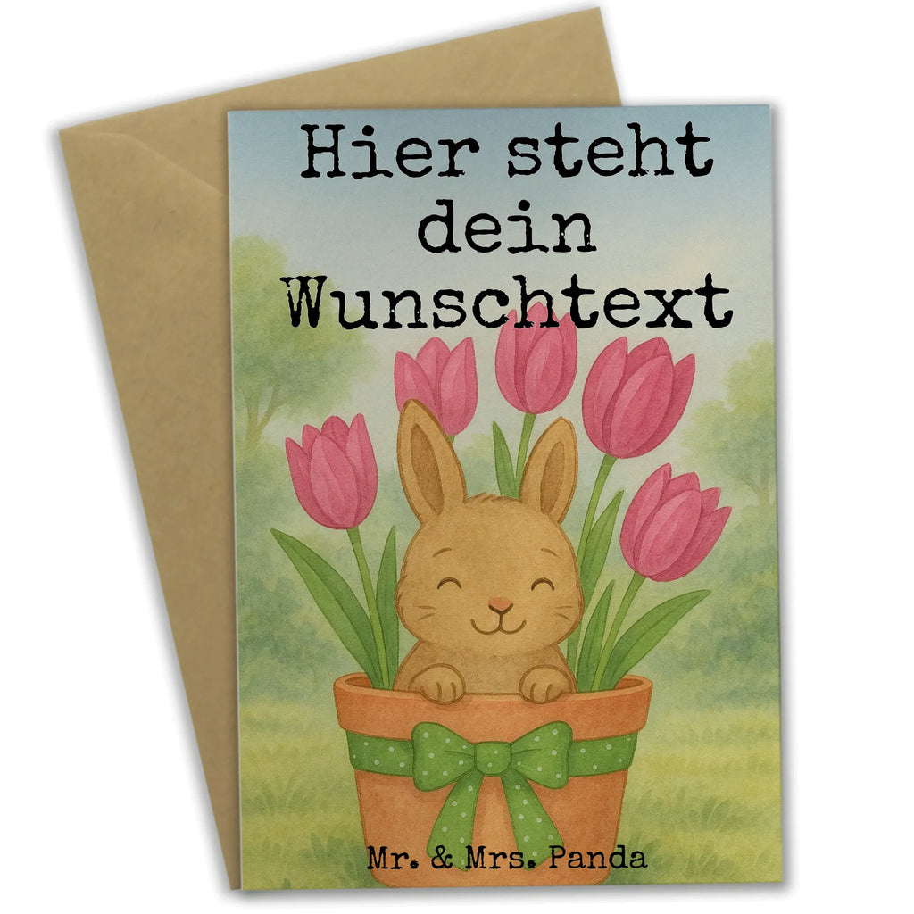 Personalised greetings card Rabbit Tulips Design Personalisierte Glückwunschkarte, Personalisierte Geburtstagskarte, Grußkarte als Geldgeschenk, Grußkarte mit Namen, Grußkarte mit persönlichen Nachrichten, Personalisierte Karte, Grußkarten personalisiert, Grußkarte selbst gestalten, Personalisierte Grußkarte, Personalisierte Einladungskarte, Personalisiertere Klappkarte, Grußkarte selber drucken, Personalisierte Hochzeitskarte, Ostern, Osterhase, Ostergeschenke, Osternest, Osterdeko, Geschenke zu Ostern, Ostern Geschenk, Ostergeschenke Kinder, Ostern Kinder, Alternative zu Blumen, Blumenstrauß, Hase, Tulpen, Ostergeschenk