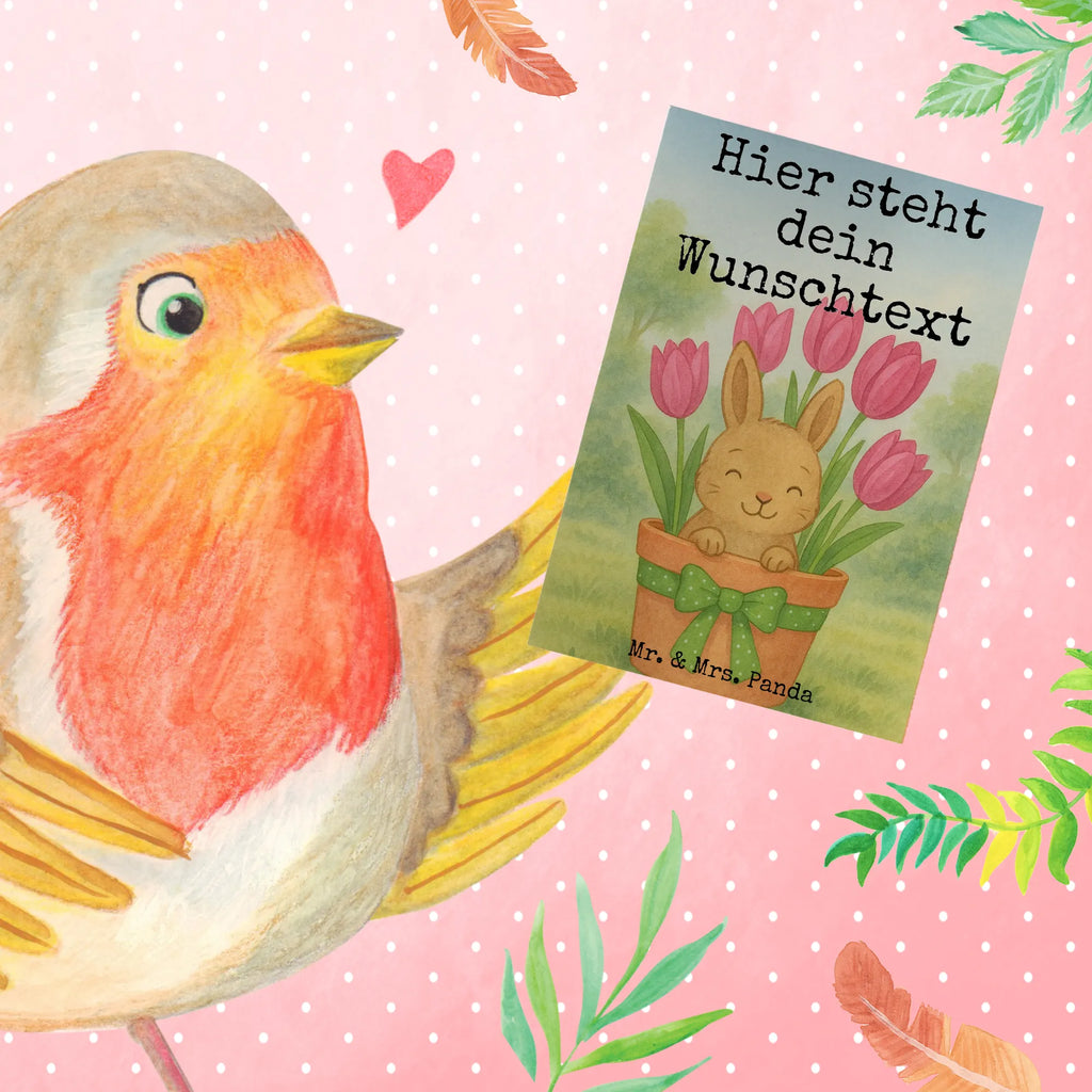 Personalised greetings card Rabbit Tulips Design Personalisierte Glückwunschkarte, Personalisierte Geburtstagskarte, Grußkarte als Geldgeschenk, Grußkarte mit Namen, Grußkarte mit persönlichen Nachrichten, Personalisierte Karte, Grußkarten personalisiert, Grußkarte selbst gestalten, Personalisierte Grußkarte, Personalisierte Einladungskarte, Personalisiertere Klappkarte, Grußkarte selber drucken, Personalisierte Hochzeitskarte, Ostern, Osterhase, Ostergeschenke, Osternest, Osterdeko, Geschenke zu Ostern, Ostern Geschenk, Ostergeschenke Kinder, Ostern Kinder, Alternative zu Blumen, Blumenstrauß, Hase, Tulpen, Ostergeschenk