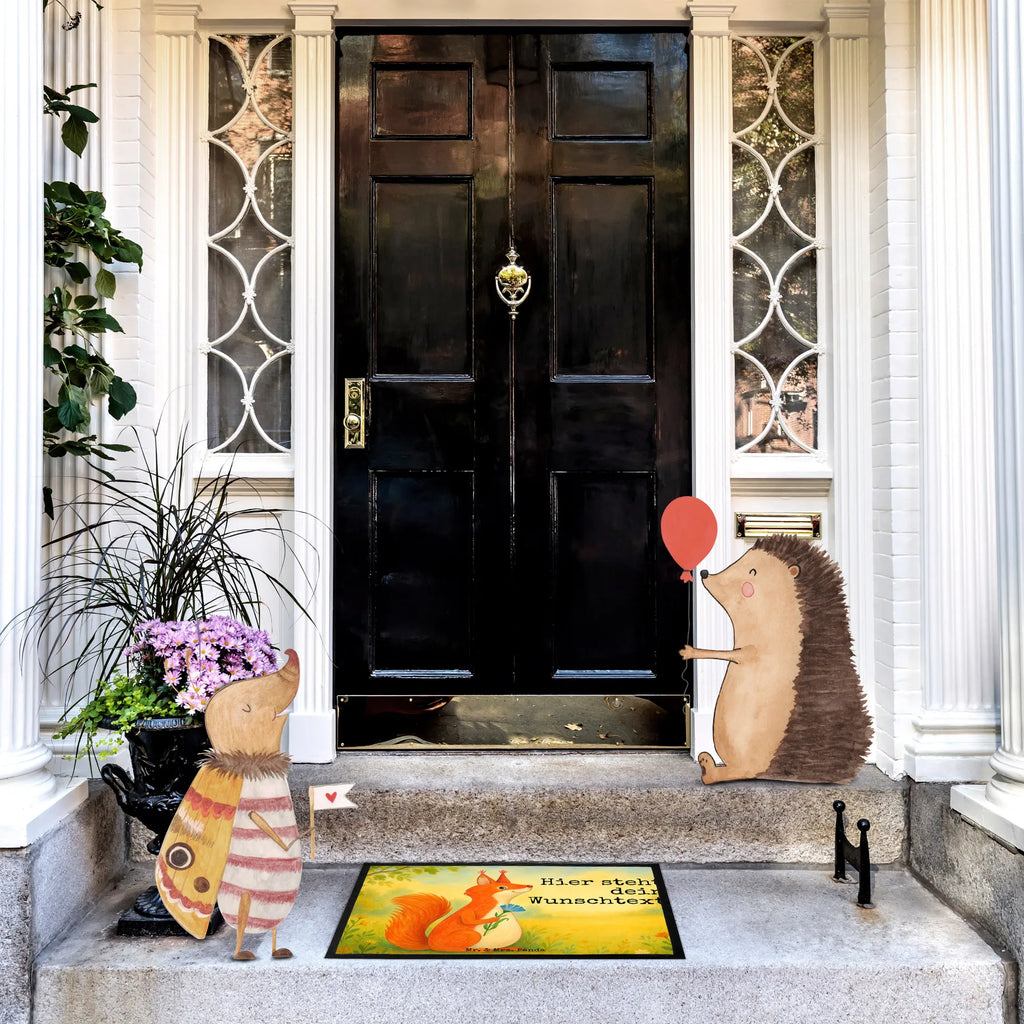 Personalized doormat Squirrel flower Design Haustürmatte personalisiert, Wunschnamen, Personalisieruung, Personalisiert, Fußmatte bedrucken, Türvorleger personalisiert, Türvorleger mit Namen, Fußmatte mit Namen, Personalisierte Fußmatte, Bedrucken, Namensfussmatte, Tiermotive, Gute Laune, lustige Sprüche, Tiere, Spruch positiv, Eichhorn, Spaß, Lachen, Spruch Deko, Eichhörnchen, Motivation Sprüche, glücklich Spruch, Motivation Bilder