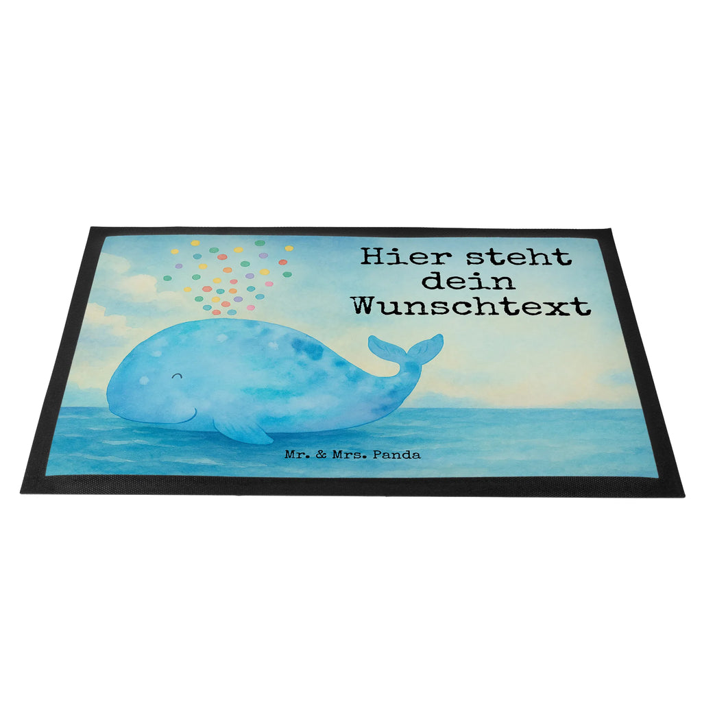Spersonalizowana wycieraczka wieloryb konfetti Design Fußmatte bedrucken, Wunschnamen, Türvorleger mit Namen, Namensfussmatte, Türvorleger personalisiert, Personalisiert, Bedrucken, Haustürmatte personalisiert, Personalisierte Fußmatte, Personalisieruung, Fußmatte mit Namen, Meerestiere, Meer, Urlaub, Abnehmen, Lebensabschnitt, Trennung, Neustart, Motivation, Geburtstag, Diät, Wal, Wale, Konfetti, Neuanfang