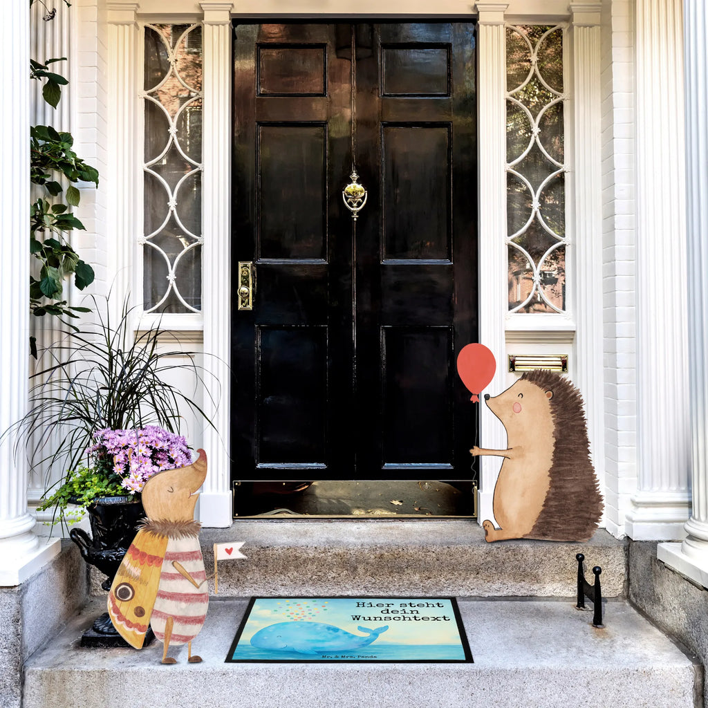 Spersonalizowana wycieraczka wieloryb konfetti Design Fußmatte bedrucken, Wunschnamen, Türvorleger mit Namen, Namensfussmatte, Türvorleger personalisiert, Personalisiert, Bedrucken, Haustürmatte personalisiert, Personalisierte Fußmatte, Personalisieruung, Fußmatte mit Namen, Meerestiere, Meer, Urlaub, Abnehmen, Lebensabschnitt, Trennung, Neustart, Motivation, Geburtstag, Diät, Wal, Wale, Konfetti, Neuanfang