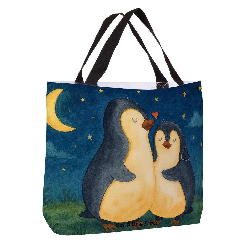 Shopper Pinguine Einschlafen Design Einkaufsbeutel, Beutel, Einkaufstasche, Shopper, Tragebeutel, Strandtasche, Schulbeutel, Schultasche, Tasche, Alltagstasche, Freizeittasche, Liebe, Partner, Freund, Freundin, Ehemann, Ehefrau, Heiraten, Verlobung, Heiratsantrag, Liebesgeschenk, Jahrestag, Hocheitstag, Geschenk für Frauen, Mitbringsel, Valentinstag, Liebesbeweis, Geschenk für Freundin, Hochzeitstag, für Männer, Geschenk für Partner, für Ehemann