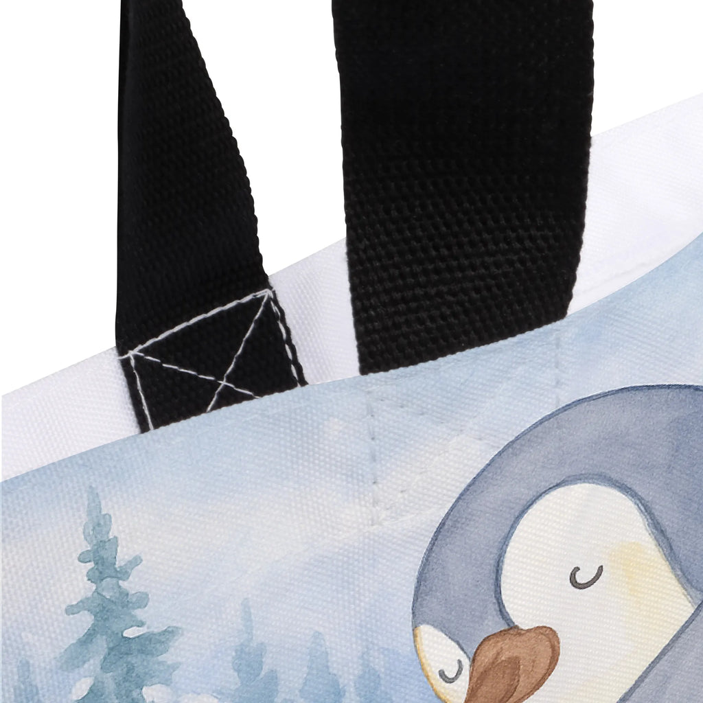 Shopper Pinguine Kuscheln Design Freizeittasche, Shopper, Alltagstasche, Einkaufsbeutel, Strandtasche, Schultasche, Schulbeutel, Tragebeutel, Beutel, Einkaufstasche, Tasche, Liebe, Partner, Freund, Freundin, Ehemann, Ehefrau, Heiraten, Verlobung, Heiratsantrag, Liebesgeschenk, Jahrestag, Hocheitstag, Geschenk für Partner, Geschenk für Freundin, Mitbringsel, Hochzeitstag, für Männer, Geschenk für Frauen, Liebesbeweis, Valentinstag, für Ehemann