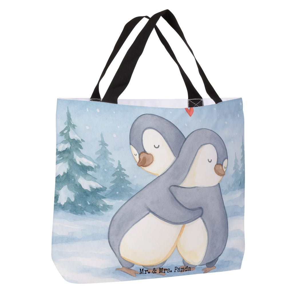 Shopper pingwiny Przytulanie Design Beutel, Einkaufstasche, Tasche, Strandtasche, Einkaufsbeutel, Shopper, Schultasche, Freizeittasche, Tragebeutel, Schulbeutel, Alltagstasche, Liebe, Partner, Freund, Freundin, Ehemann, Ehefrau, Heiraten, Verlobung, Heiratsantrag, Liebesgeschenk, Jahrestag, Hocheitstag, Valentinstag, Geschenk für Frauen, Hochzeitstag, Mitbringsel, Geschenk für Freundin, Geschenk für Partner, Liebesbeweis, für Männer, für Ehemann