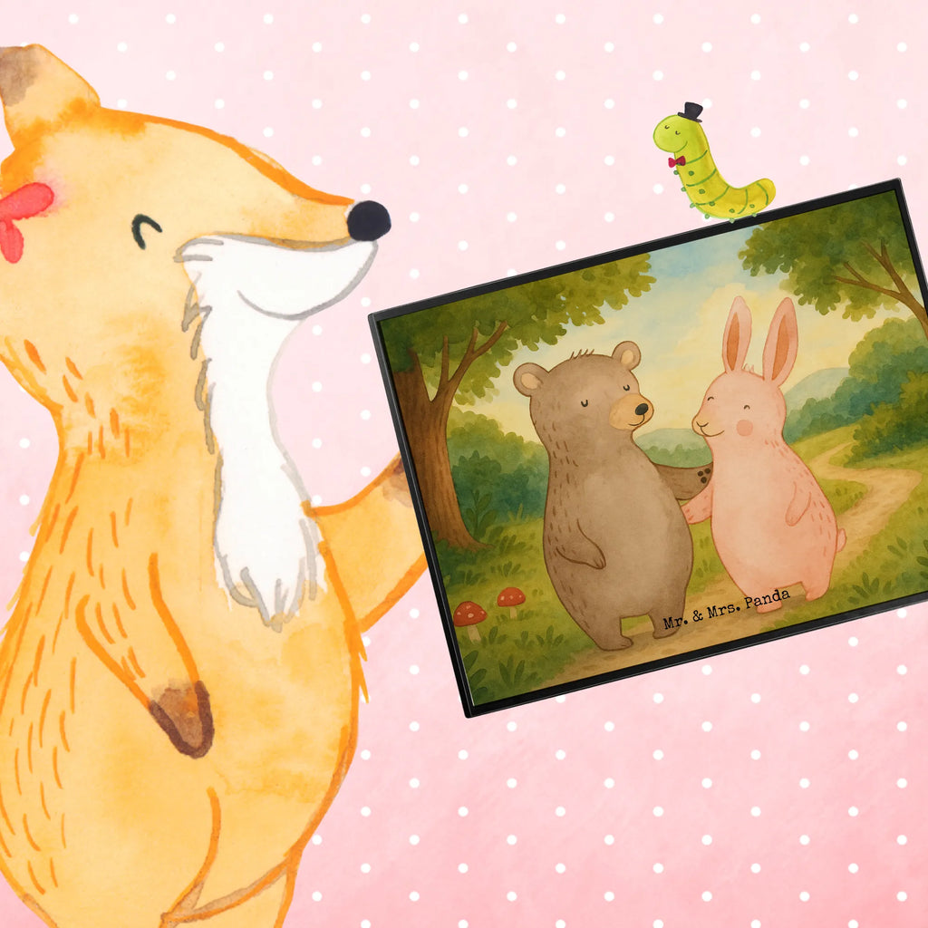 Schreibtischunterlage Bär und Hase Umarmen Design Schreibunterlage, Schreibtischauflage, Bürobedarf, Büroartikel, Schreibwaren, Schreibtisch Unterlagen, Schreibtischunterlage Groß, Liebe, Partner, Freund, Freundin, Ehemann, Ehefrau, Heiraten, Verlobung, Heiratsantrag, Liebesgeschenk, Jahrestag, Hocheitstag, Freunde, bester Freund, Hase, Bär, Bärchen, best friends