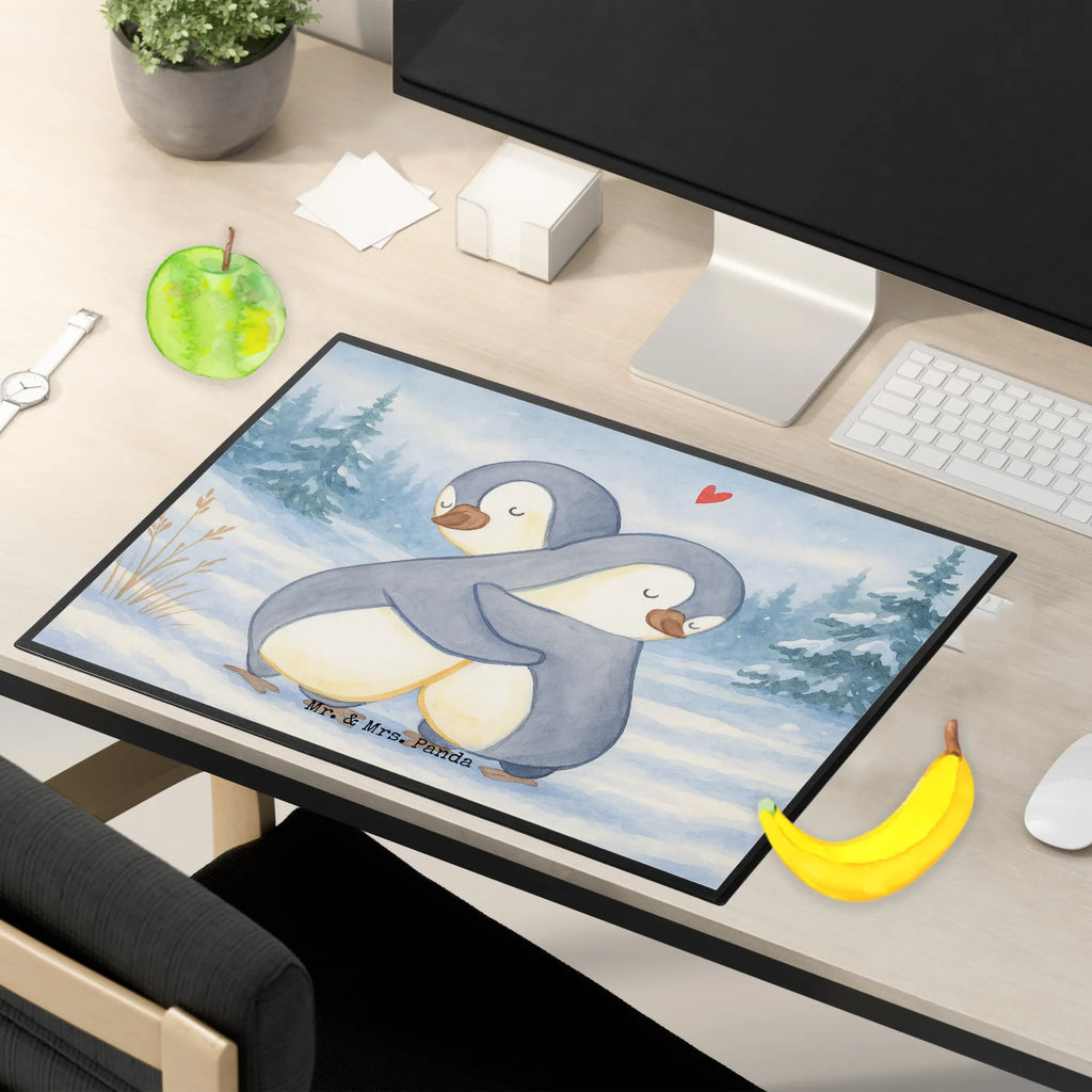 Desk pad penguins Cuddle Design Schreibunterlage, Schreibtischauflage, Bürobedarf, Büroartikel, Schreibwaren, Schreibtisch Unterlagen, Schreibtischunterlage Groß, Liebe, Partner, Freund, Freundin, Ehemann, Ehefrau, Heiraten, Verlobung, Heiratsantrag, Liebesgeschenk, Jahrestag, Hocheitstag, Valentinstag, Geschenk für Frauen, Hochzeitstag, Mitbringsel, Geschenk für Freundin, Geschenk für Partner, Liebesbeweis, für Männer, für Ehemann