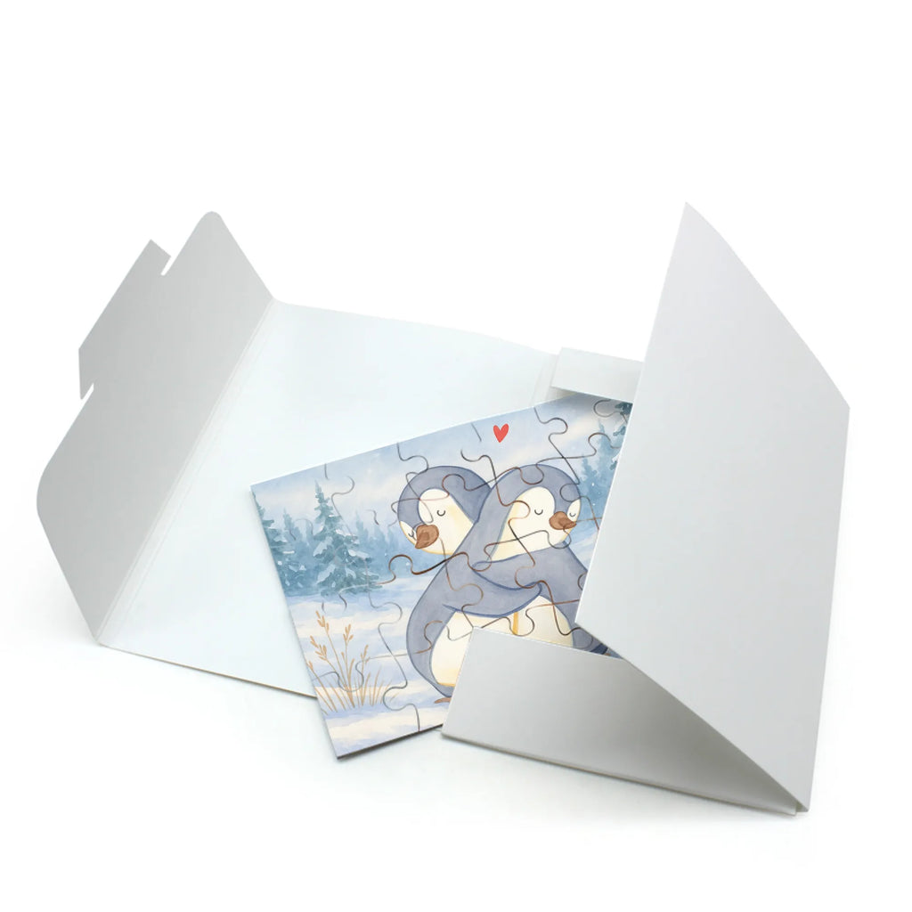 Puzzle Pingwiny Przytulanie Design Puzzle, Liebe, Partner, Freund, Freundin, Ehemann, Ehefrau, Heiraten, Verlobung, Heiratsantrag, Liebesgeschenk, Jahrestag, Hocheitstag, Valentinstag, Geschenk für Frauen, Hochzeitstag, Mitbringsel, Geschenk für Freundin, Geschenk für Partner, Liebesbeweis, für Männer, für Ehemann