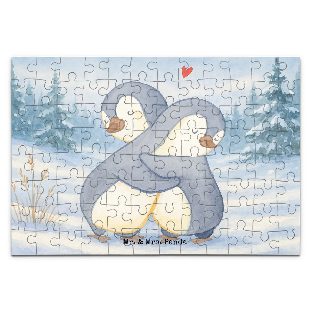 Puzzle Pingwiny Przytulanie Design Puzzle, Liebe, Partner, Freund, Freundin, Ehemann, Ehefrau, Heiraten, Verlobung, Heiratsantrag, Liebesgeschenk, Jahrestag, Hocheitstag, Valentinstag, Geschenk für Frauen, Hochzeitstag, Mitbringsel, Geschenk für Freundin, Geschenk für Partner, Liebesbeweis, für Männer, für Ehemann