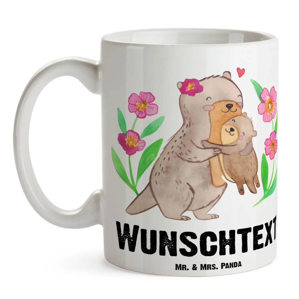 Personalised cup Otter Mom Tasse, Personalisiert, Namenstasse, Namen, Wunschname, Personalisierte Tasse, Tasse mit Namen, Drucken, Muttertag Geschenke, Mama Geschenke, Mutti Geburtstag, Mama Liebe, Muttertag, Mama Geschenk, Tochter Geschenk
