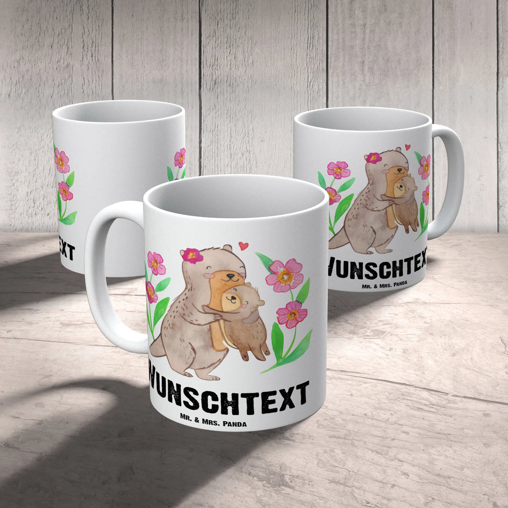 Personalised cup Otter Mom Tasse, Personalisiert, Namenstasse, Namen, Wunschname, Personalisierte Tasse, Tasse mit Namen, Drucken, Muttertag Geschenke, Mama Geschenke, Mutti Geburtstag, Mama Liebe, Muttertag, Mama Geschenk, Tochter Geschenk
