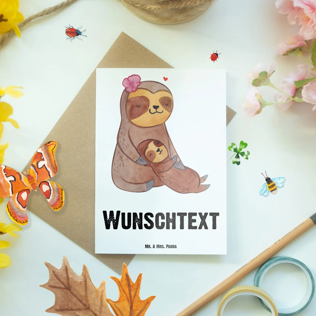 Personalisierte Grußkarte Faultier Mutter Personalisierte Einladungskarte, Grußkarte als Geldgeschenk, Personalisierte Hochzeitskarte, Grußkarte selbst gestalten, Personalisierte Karte, Personalisiertere Klappkarte, Grußkarte mit Namen, Personalisierte Grußkarte, Grußkarte selber drucken, Grußkarten personalisiert, Personalisierte Glückwunschkarte, Personalisierte Geburtstagskarte, Grußkarte mit persönlichen Nachrichten, Muttertag Geschenke, Mama Geschenke, Mutti Geburtstag, Tochter Geschenk, Muttertag, Mama Liebe, Mama Geschenk