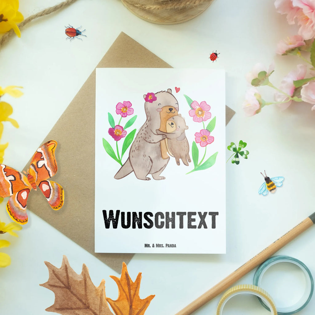 Personalisierte Grußkarte Otter Mama Personalisierte Einladungskarte, Grußkarte mit persönlichen Nachrichten, Grußkarte als Geldgeschenk, Grußkarte selber drucken, Personalisierte Geburtstagskarte, Personalisierte Karte, Personalisiertere Klappkarte, Personalisierte Glückwunschkarte, Personalisierte Grußkarte, Grußkarte mit Namen, Grußkarte selbst gestalten, Grußkarten personalisiert, Personalisierte Hochzeitskarte, Muttertag Geschenke, Mama Geschenke, Mutti Geburtstag, Muttertag, Tochter Geschenk, Mama Geschenk, Mama Liebe