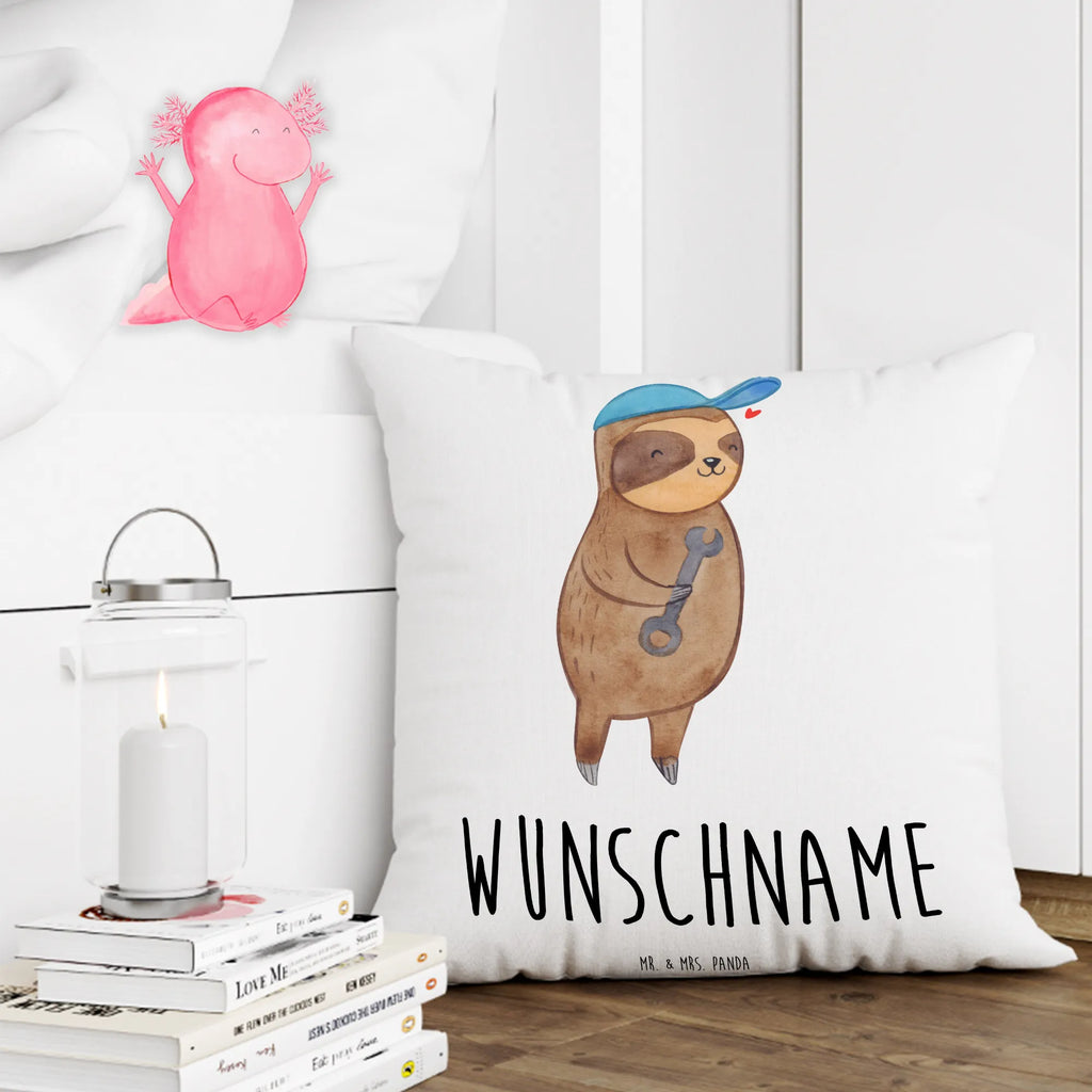Personalised cushion sloth Father Kissen, personalisiert, Name, Wunschname, bedrucken, Kopfkissen, Vatertag Geschenk, Papa Geschenke, Vater Geburtstag, Vatertag, Papa Geschenk, Papi Geschenk, Vater Geschenk, Vater Handwerker
